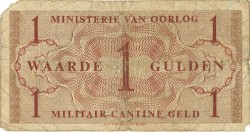 Nederland. 1 Gulden. Waardebon. Type ND. - Zeer Goed / Fraai.