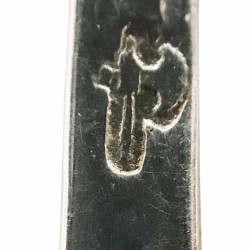 (2) delige set miniatuur lepels (Amsterdam 18e eeuw) zilver.