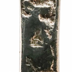 (2) delige set miniatuur lepels (Amsterdam 18e eeuw) zilver.