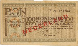 Nederland. 9 stuks 100 kilo IJzer en Staal. Waardebon. Type 1935/1950. - Zeer Fraai.