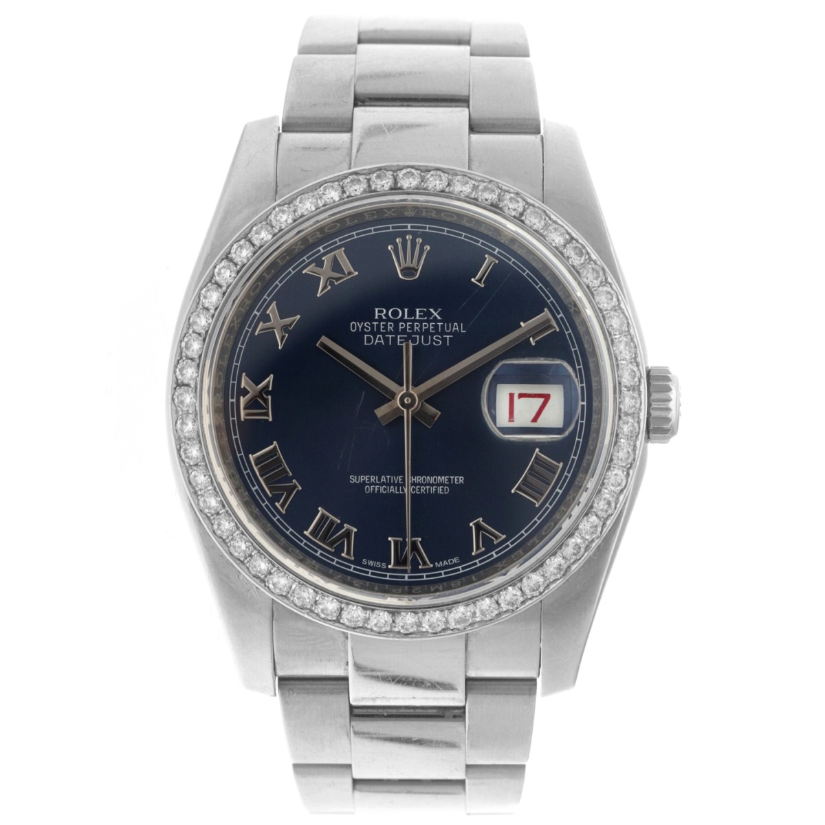 Rolex Datejust 36 116200 - Heren polshorloge - 2015.