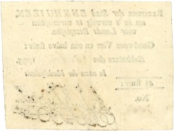 Nederland. 4,5 Stuiver. Recepisse. Type 1795. Type Enkhuizen. - Zeer Fraai +.