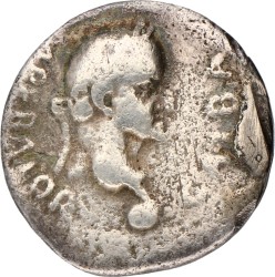 Roman Empire. Galba. Denarius. ND (68 - 69 AD). VG.