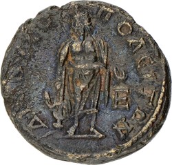 Roman Provinces, Moesia Inferior. Dionysopolis. Gordianus III. Pentassarion. ND (238 - 244 AD). VF.