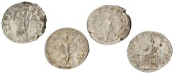 Roman Empire. Gordianus III. Lot (4) Antonianus. ND (238 - 244 AD). VF.