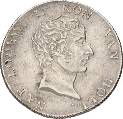 50 Stuiver. Lodewijk Napoleon. 1808. Zeer Fraai.