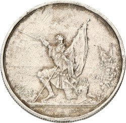 Switserland. St. Gallen. Schützenthaler. 1874. XF.