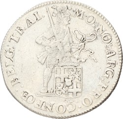 Zilveren dukaat. Utrecht. 1803. Zeer Fraai.