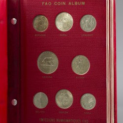 World. FAO coin Album. 1968 - 1970.