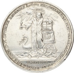 Nederland. Amsterdam. 1717. Tweede eeuwfeest van het begin van de Reformatie. VF +.