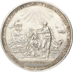 Nederland. Amsterdam. 1717. Tweede eeuwfeest van het begin van de Reformatie. VF +.