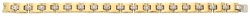 Leo Wittwer 18K geelgouden schakel armband bezet met ca. 0.73 ct. diamant.
