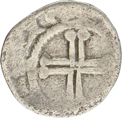 Penning. Holland. Floris IV of Willem II. ZJ (1222 - 1256). Fraai.