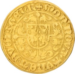 Rijder goudgulden. Gelderland. Z.j. (1423 - 1472). Zeer Fraai.