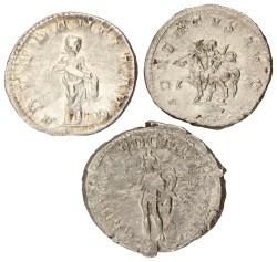 Roman Empire. Traianus Decius. Lot (3) Antonianus. ND (249 - 251). F - VF.