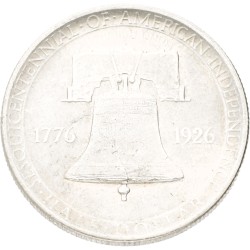 USA. ½ Dollar - Sesquicentennial of Independence. 1926. XF.