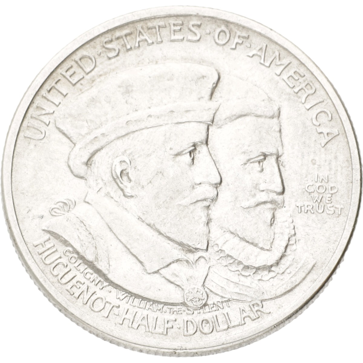 USA. ½ Dollar - Huguenot Walloon Tercentenary. 1924. XF -.