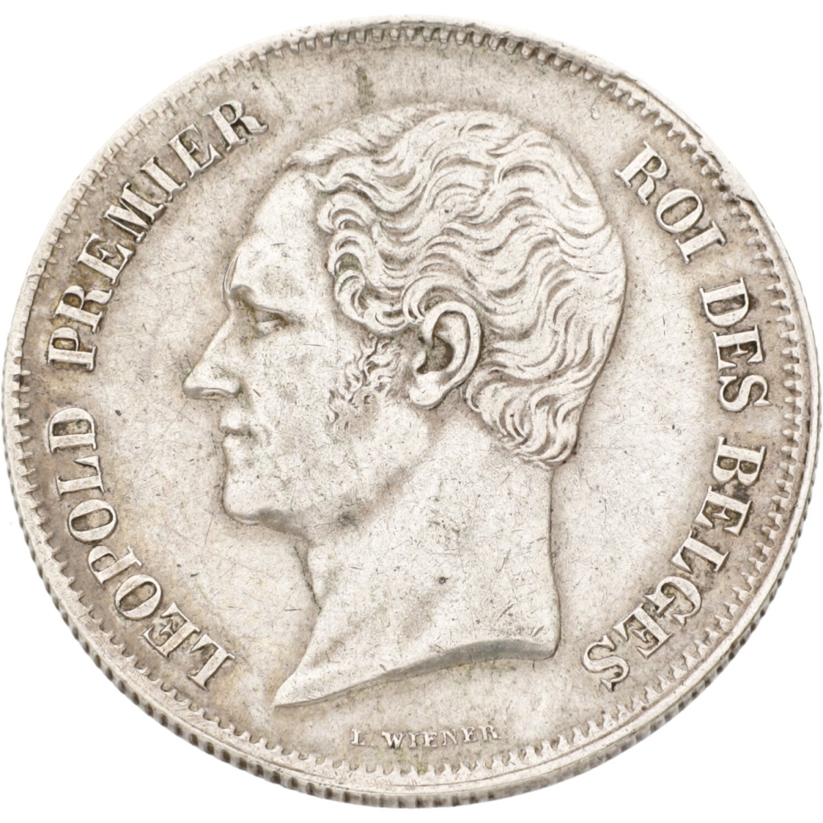 Belgium. Leopold I. 2½ Francs - Small head. 1849. VF / XF.