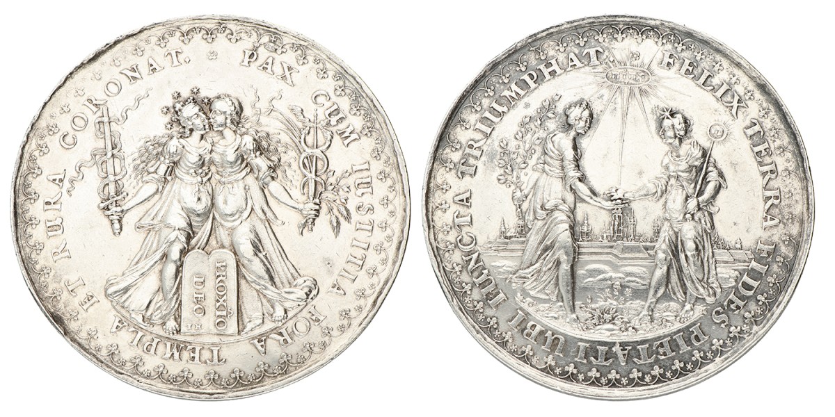 Polish-Lithuanian commonwealth. 1642. Medal on the occasion of a truce in Sztumska Wie.