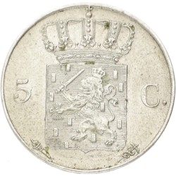 5 Cent. Willem I. 1827/18. Prachtig / UNC.