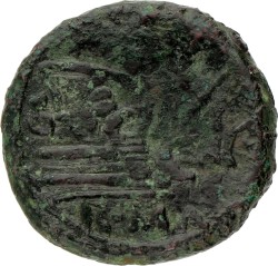 Roman Republic. Triens. ND (211 - 208 BC). F.