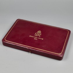 Great Britain. George VI. Specimen coins - PROOF. Crown to Farthing, including Maundy set. 1937. UNC.