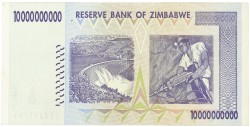Zimbabwe. Bundle 10000000000 Dollars. Banknotes. Type 2008. - UNC.