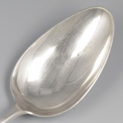 Brijlepel (Potagie lepel), H.A. Hackenberg, Middelburg 1834, zilver.