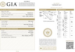 0.30ct. GIA-gecertificeerde natuurlijke diamant.