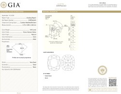 0.40ct. GIA-gecertificeerde natuurlijke diamant.