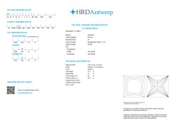 0.90ct. HRD-gecertificeerde natuurlijke diamant.