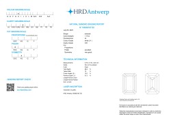 1.19ct. HRD-gecertificeerde natuurlijke diamant.