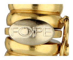 No Reserve - Fope 18K geelgouden mesh armband