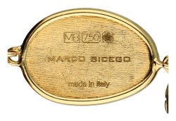 No Reserve - Marco Bicego 18K geelgouden schakelarmband uit de Lunaria collectie