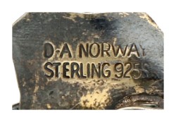 No Reserve - David Andersen sterling zilveren broche