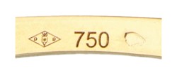 No Reserve - Dinh van 18K geelgouden hanger.