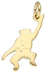 No Reserve - Pomellato 18K geelgouden DODO aap hanger/bedel.