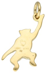 No Reserve - Pomellato 18K geelgouden DODO aap hanger/bedel.