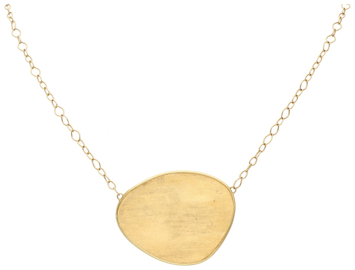 No Reserve - Marco Bicego 18K geelgouden collier uit de Lunaria collectie.