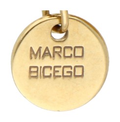 No Reserve - Marco Bicego 18K geelgouden collier uit de Lunaria collectie.