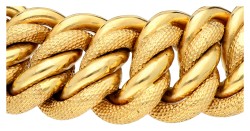 No Reserve - 18K Geelgouden schakel armband