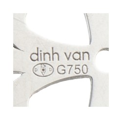 No Reserve - Dinh van vier 18K witgouden hangers/bedels.