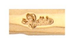 No Reserve - Pomellato 18K geelgouden Arabesque oorhangers met diamant.
