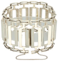 No Reserve - Noorse Sterling zilveren schakel armband