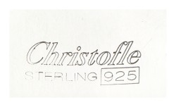 No Reserve - Christofle Sterling zilveren hangers.