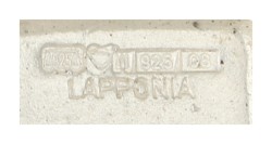 No Reserve - Lapponia zilveren 'Ceres' armband