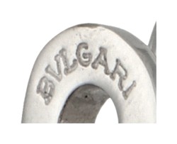 No Reserve - Bvlgari 18K witgouden 'Parentesi' oorstekers bezet met ca. 0.52 ct. diamant.