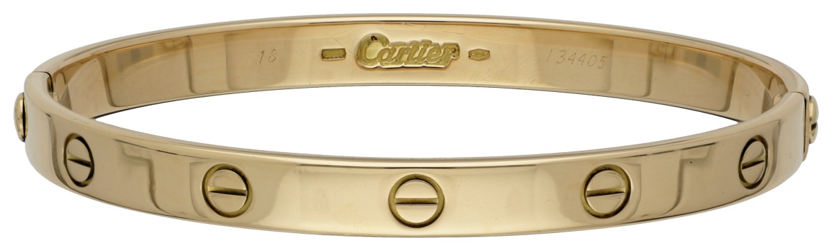 No Reserve - Cartier 18K geelgouden Love armband.