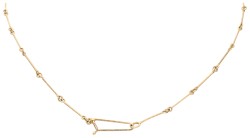 No Reserve - Lapponia 14K geelgouden Kaira hanger aan collier.