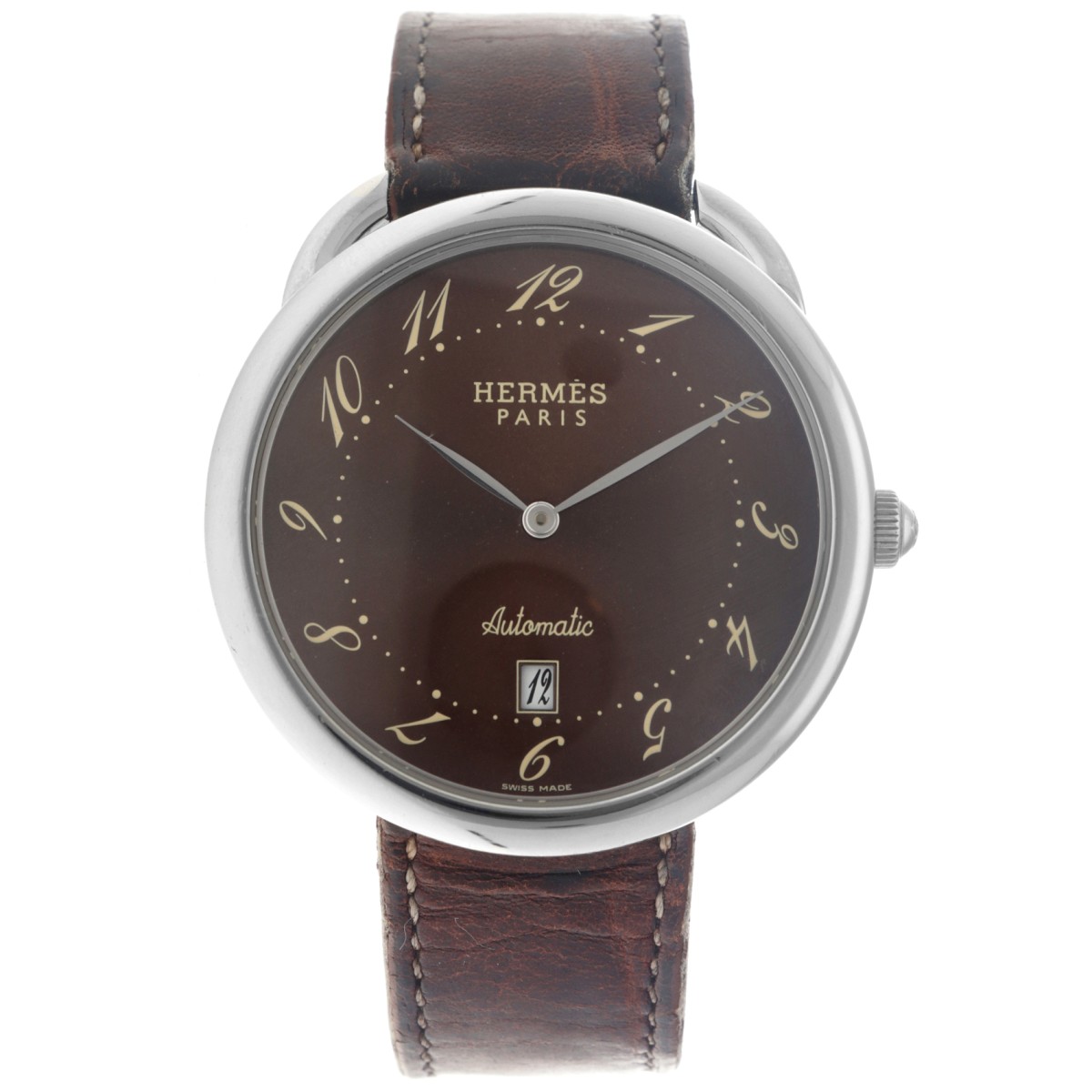 No Reserve - Hermès Arceau AR4.810 - Herenhorloge. 